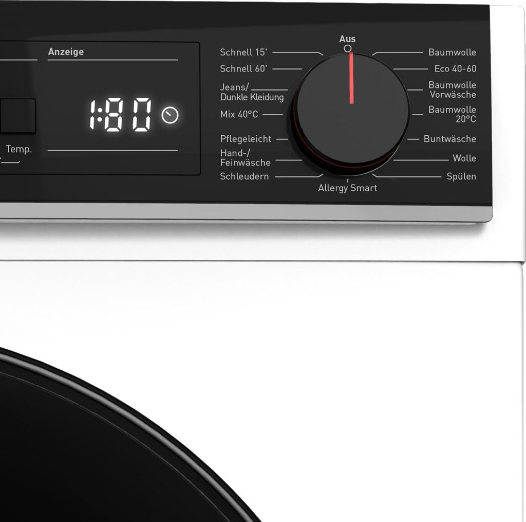 Sharp ES - PRO814WA - DE Waschmaschine 8kg 1400 U/min Weiß WIFI VeeZy App AquaStop
