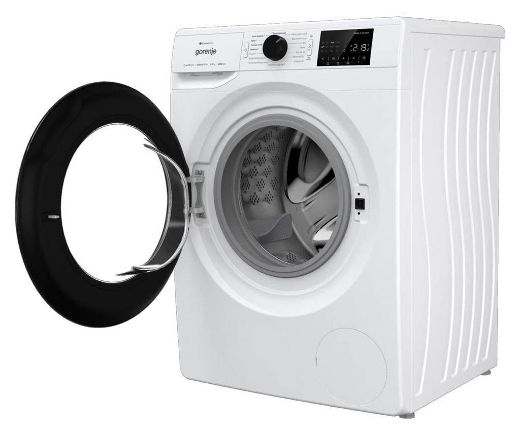 gorenje WPNEI74A1TS Waschmaschine, 7 kg Fassungsvermögen, 1400U/Min, ConnectLife, 15 Programme, weiß