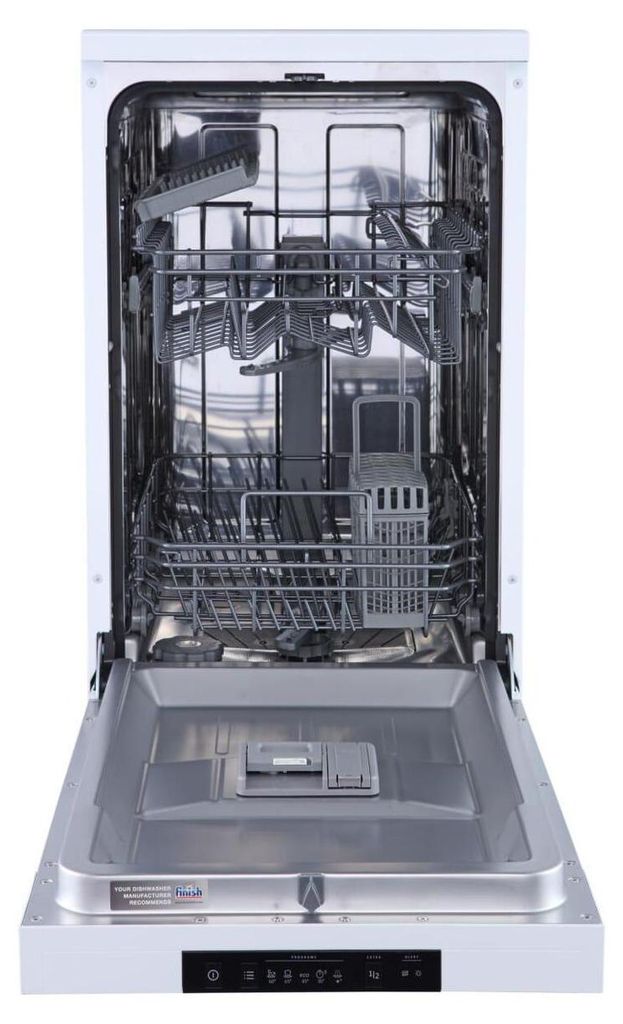 gorenje GS520E15W Freistehender Geschirrspüler 45cm Weiß - 9 Maßgedecke - 4 Programme - Besteckkorb - Edelstahlbottich - AquaStop - Selbstreinigender Filter - 3 in 1 - Funktion