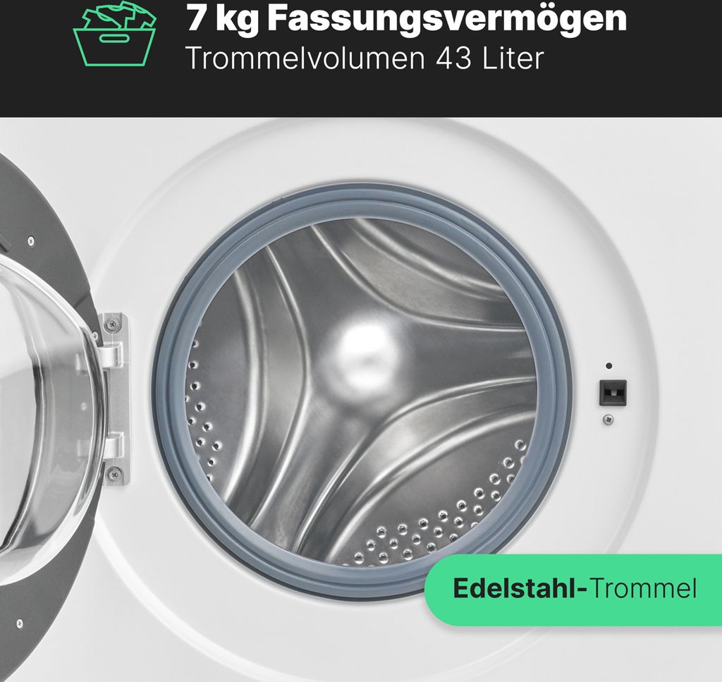 Bomann Waschmaschine 7kg - WA 7175