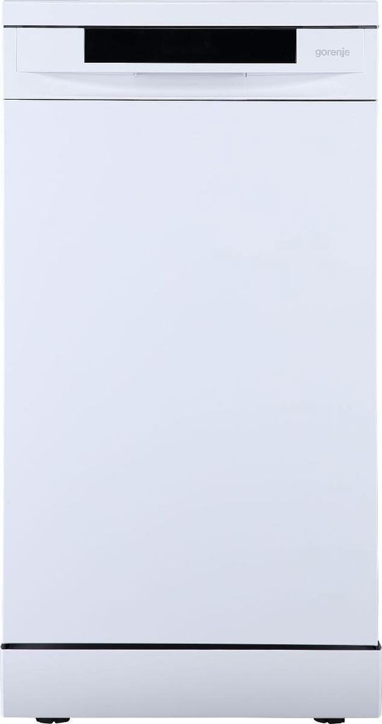 gorenje GS541D10W freistehender Geschirrspüler 45 cm, Freistehend, Single (45 cm breit), Weiß, Tasten, Edelstahl, 11 Maßgedecke