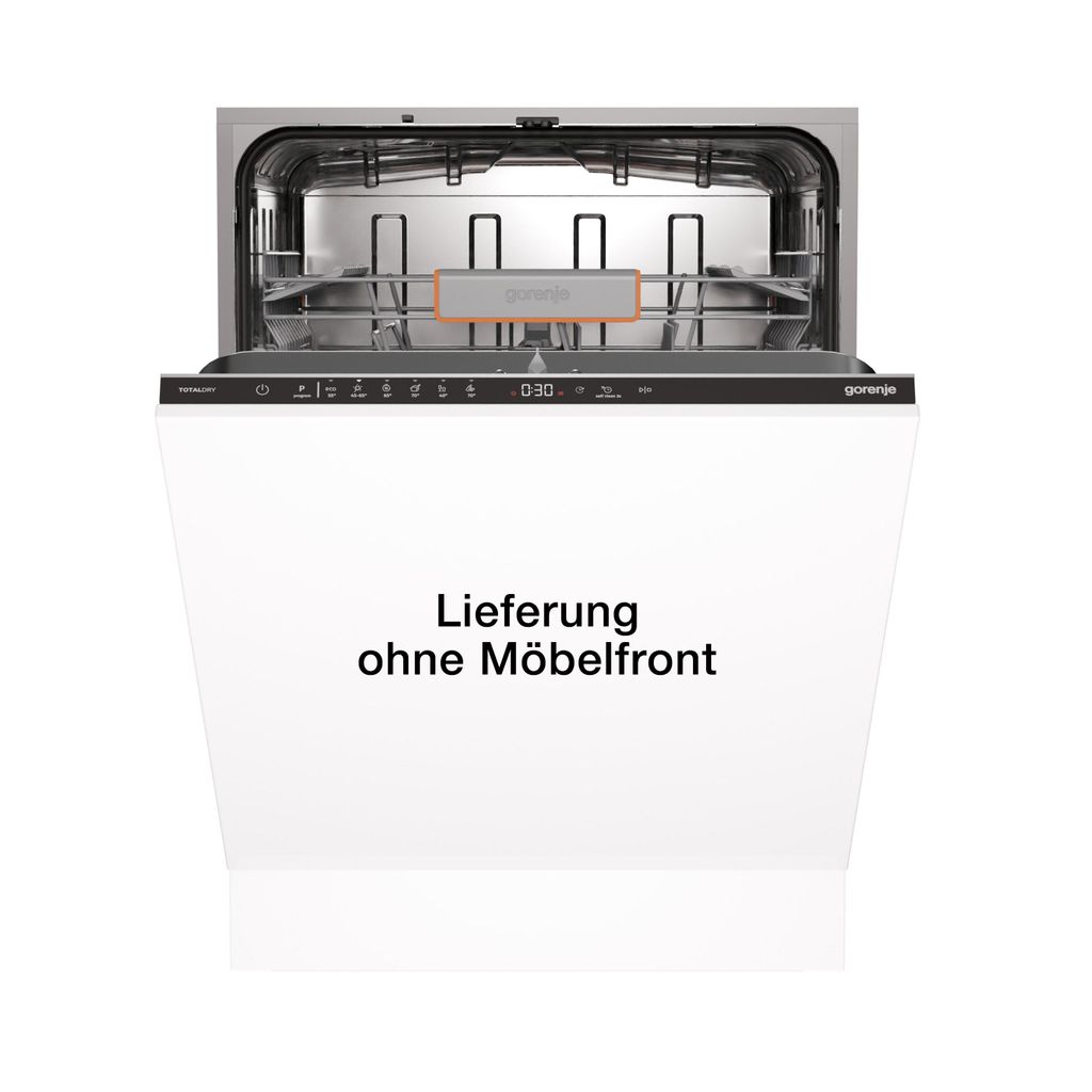 gorenje GV642C65 Geschirrspüler, vollintegrierbar (Lieferung ohne Möbelfront), TouchControl, TotalDry, 60 cm