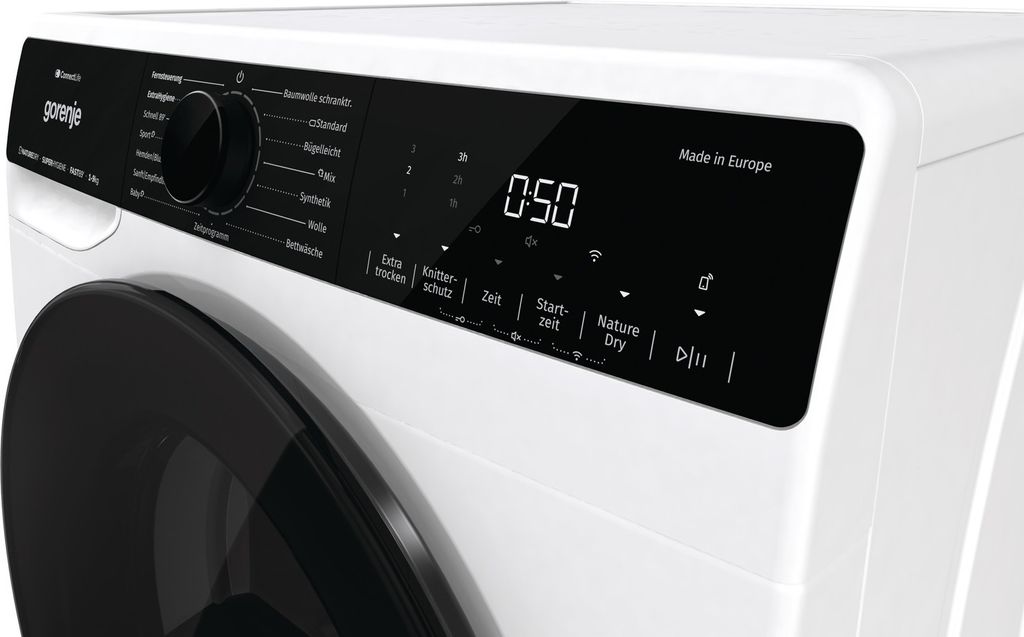 gorenje DPNA93W Wärmepumpentrockner Wäschetrockner, 9 kg, NatureDry, Autodrain