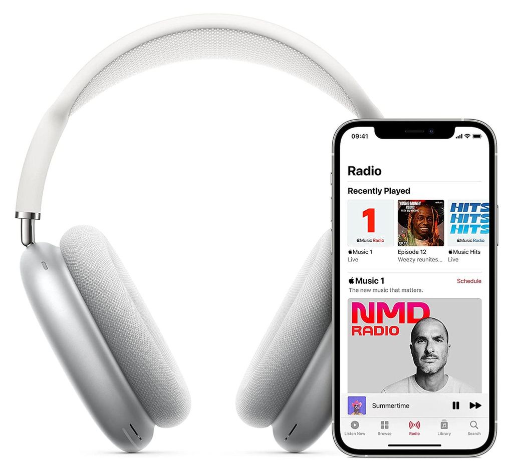 Apple AirPods Max , Kabellos, Anrufe/Musik, 384,8 g, Kopfhörer, Grau