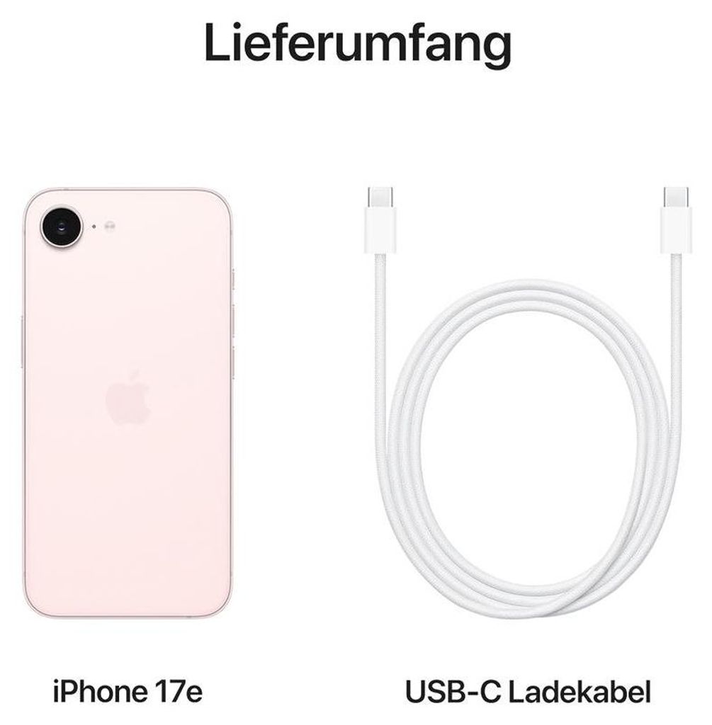 Apple iPhone 17e 256GB Zartrosa