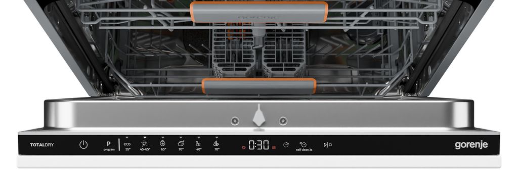 gorenje GV642C65 Geschirrspüler, vollintegrierbar (Lieferung ohne Möbelfront), TouchControl, TotalDry, 60 cm
