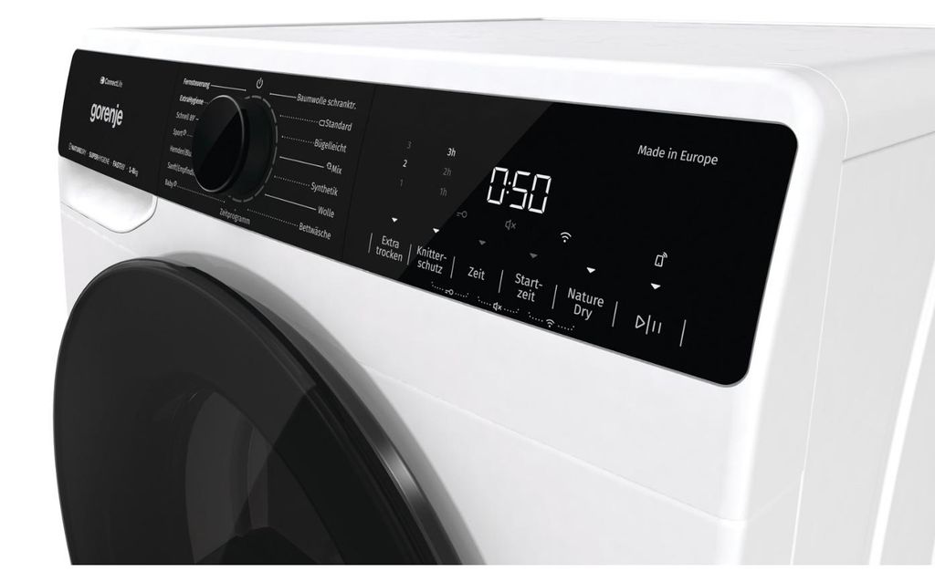 gorenje DPNA83W Wärmepumpentrockern, 8 kg, NatureDry, ConnectLife