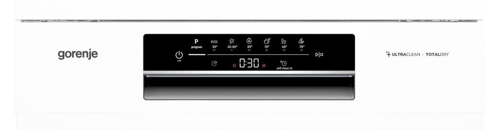gorenje GS643C90W Geschirrspüler, freistehend, FlexUse, 16 Maßgedecke, 60 cm, weiß