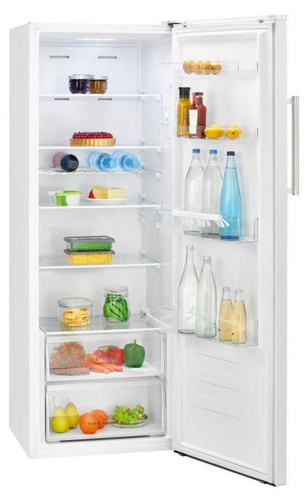 Bomann Kühlschrank ohne Gefrierfach 322l / 172cm / mit Schnellkühlfunktion und MultiAirflow - System, Getränkekühlschrank 5 Ablagen, VS 7345