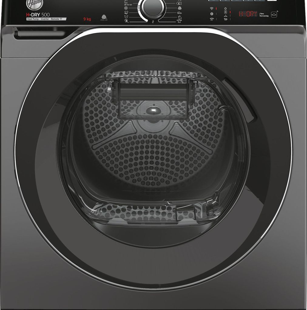 Hoover NDPEH9A3TCBERXSS Wärmepumpentrockner 9 kg 69 dB AquaVision - System