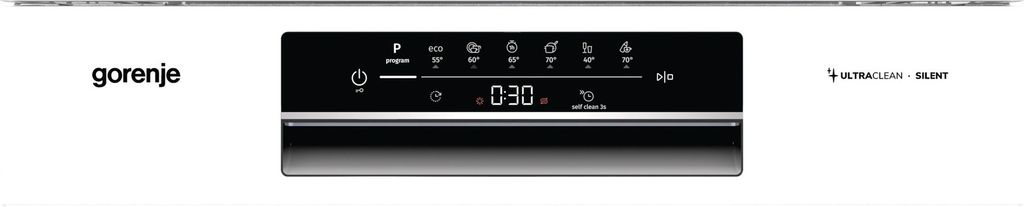 gorenje GS642E90W Geschirrspüler freistehend mit TouchControl, 60cm, Weiß