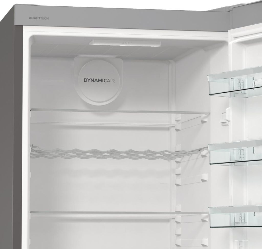 gorenje R619DAXL6 Kühlschrank ohne Gefrierfach, 398 Liter, Türanschlag wechselbar, Display, silber
