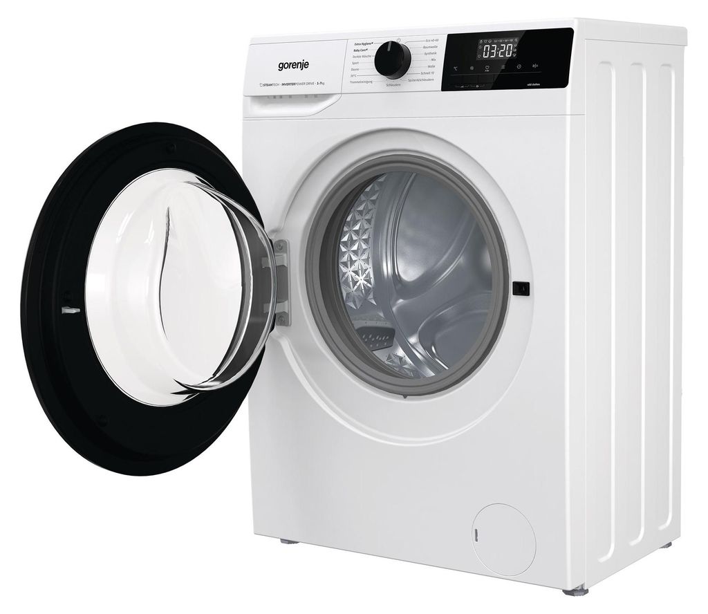 gorenje WNHEI74SAPS/DE Waschmaschine - Freistehend - Frontlader 7 kg Fassungsvermögen - 1400 U/min. - AquaStop - Weiß - 15 Programme