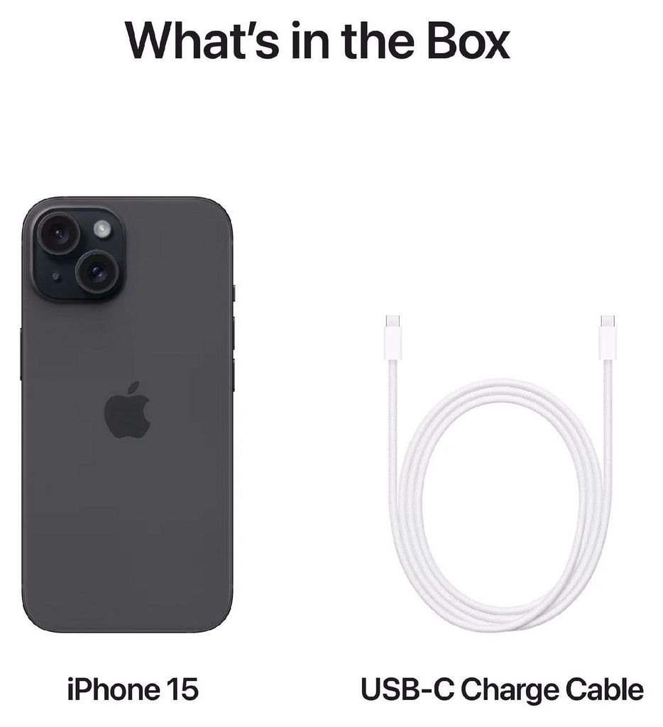 Apple iPhone 15 128 GB schwarz