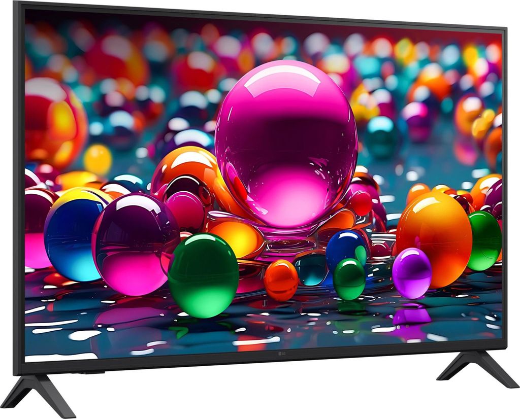 LG UHD AI 43UA75006LA 43 Zoll (109 cm) 4K Smart TV Active HDR webOS, Schwarz