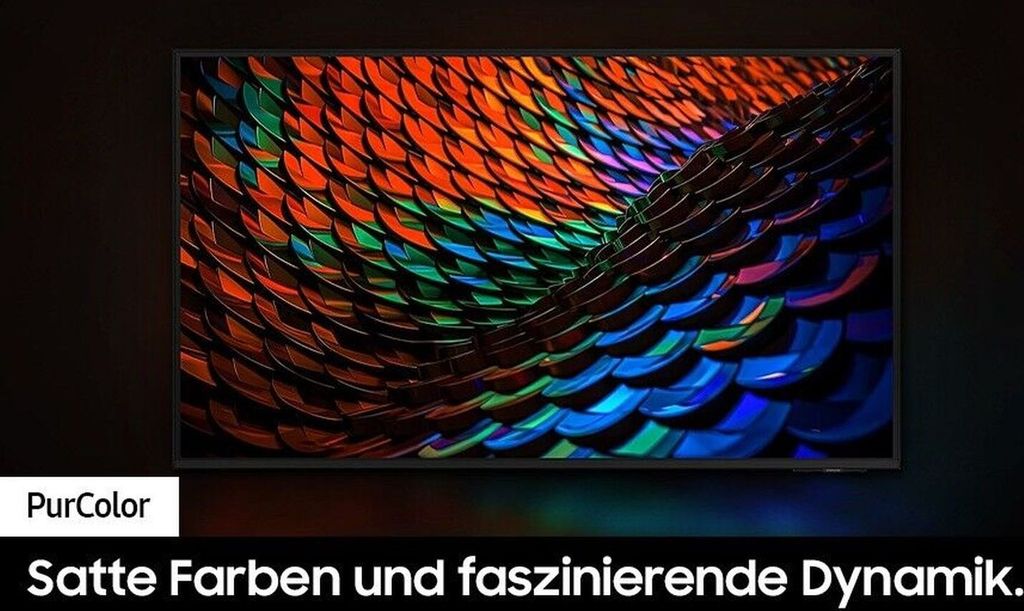 Samsung 55" Crystal UHD 4K DU7170 Tizen OS Smart TV (2024), 139,7 cm (55"), 3840 x 2160 Pixel, Kristall, Smart - TV, WLAN, Titan