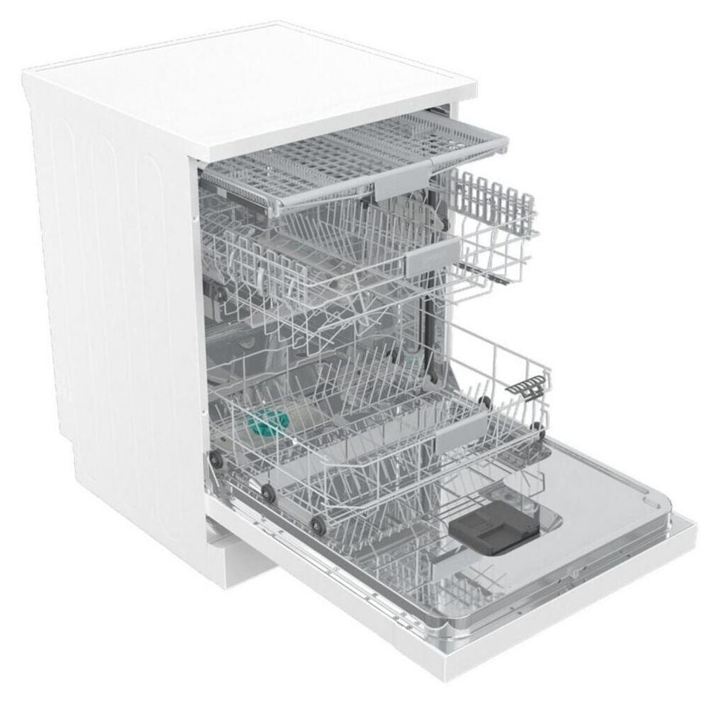 gorenje GS643C90W Geschirrspüler, freistehend, FlexUse, 16 Maßgedecke, 60 cm, weiß