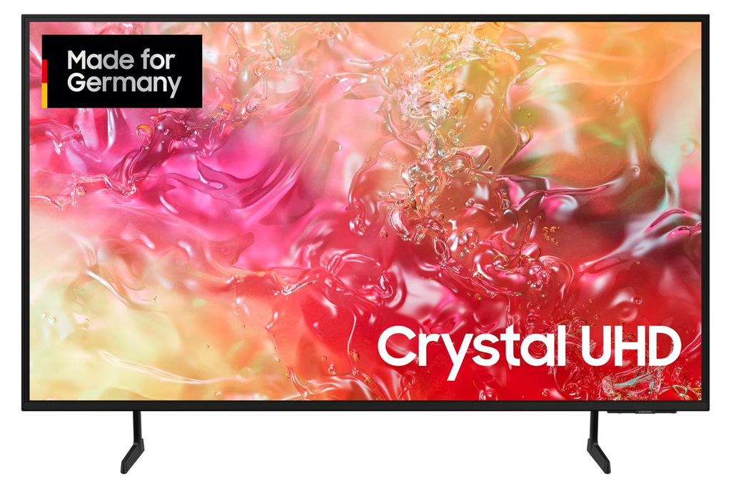 Samsung 55" Crystal UHD 4K DU7170 Tizen OS Smart TV (2024), 139,7 cm (55"), 3840 x 2160 Pixel, Kristall, Smart - TV, WLAN, Titan