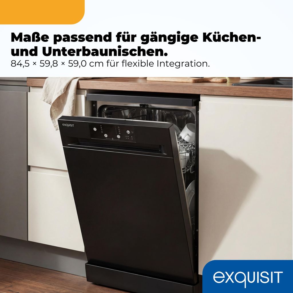Exquisit Geschirrspüler - GSP59114 - 451D