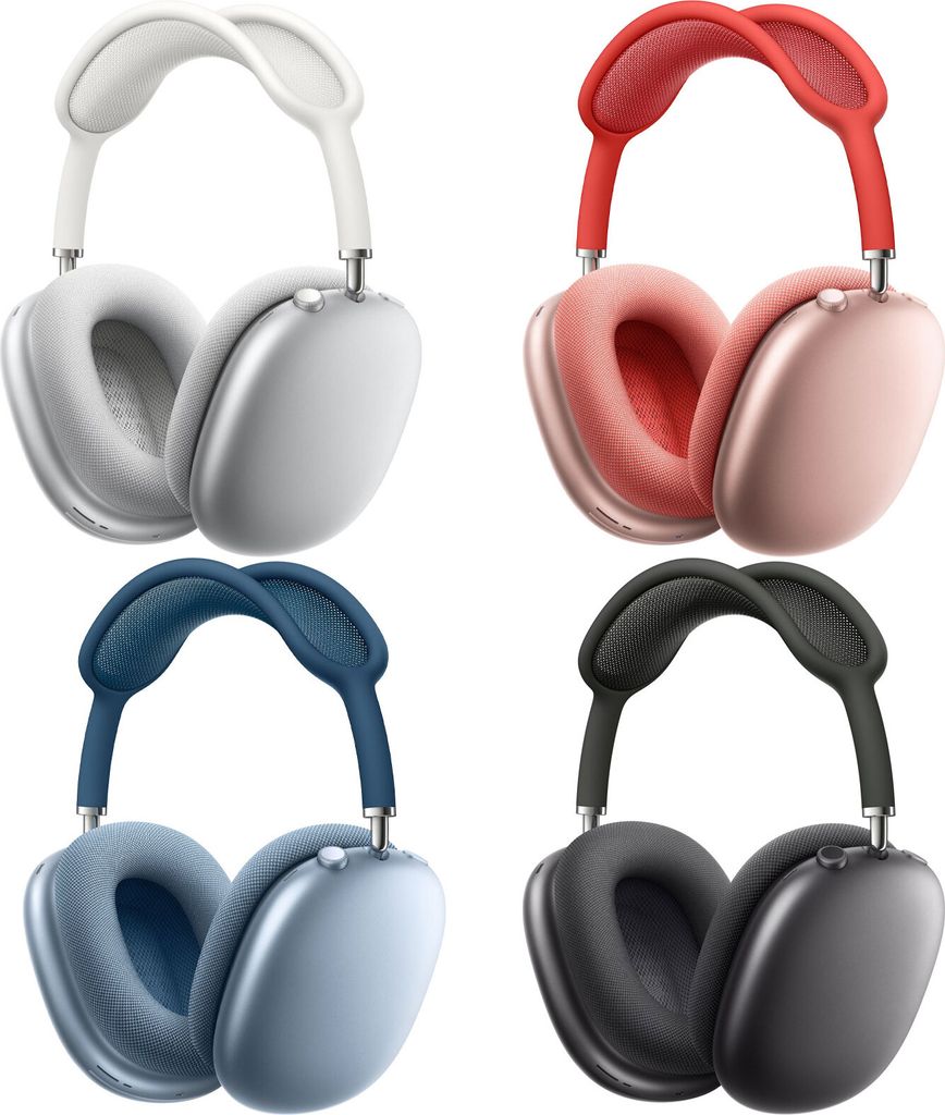 Apple AirPods Max , Kabellos, Anrufe/Musik, 384,8 g, Kopfhörer, Grau