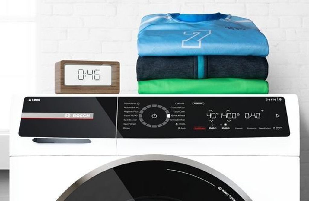 Bosch Serie 8 WGB244A40 washing machine, Frontlader, 9 kg, B, 69 dB, 1400 RPM, A