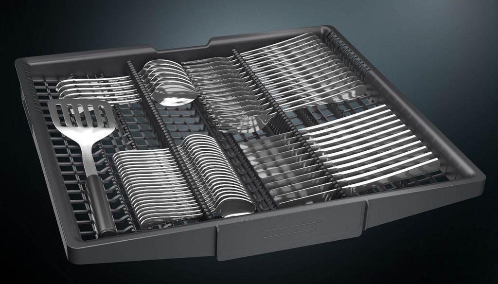 Siemens iQ300 SN23EC03ME, Freistehend, Standardgröße (60 cm), Schwarz, Edelstahl, Schwarz, Tasten, 1,75 m