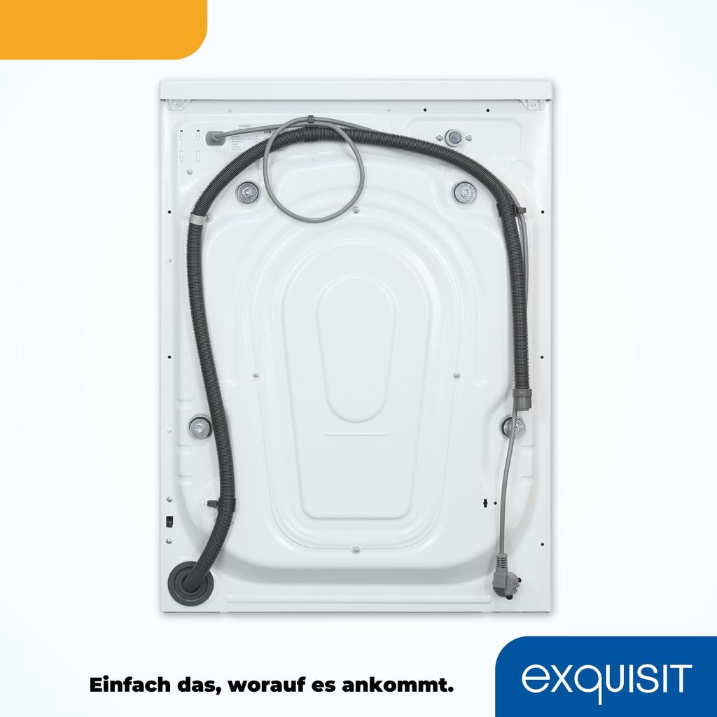 Exquisit Waschmaschine WA8014 - 020A weiss