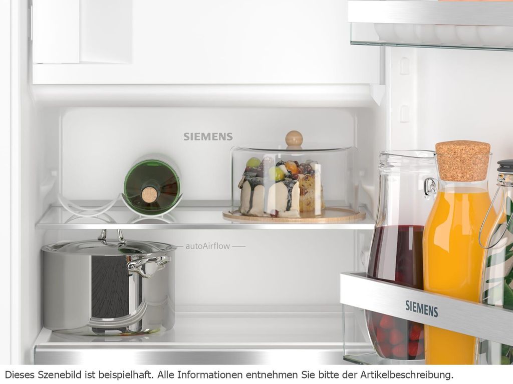 Siemens iQ300 KI22LVFE0, 119 l, Integriert, E, 35 dB, SN - ST, NoFrost - Funktion (Kühleinheit)