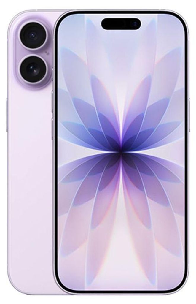 Apple iPhone 17 , 16 cm (6.3"), 2622 x 1206 Pixel, 256 GB, 48 MP, iOS 26, Lavendel
